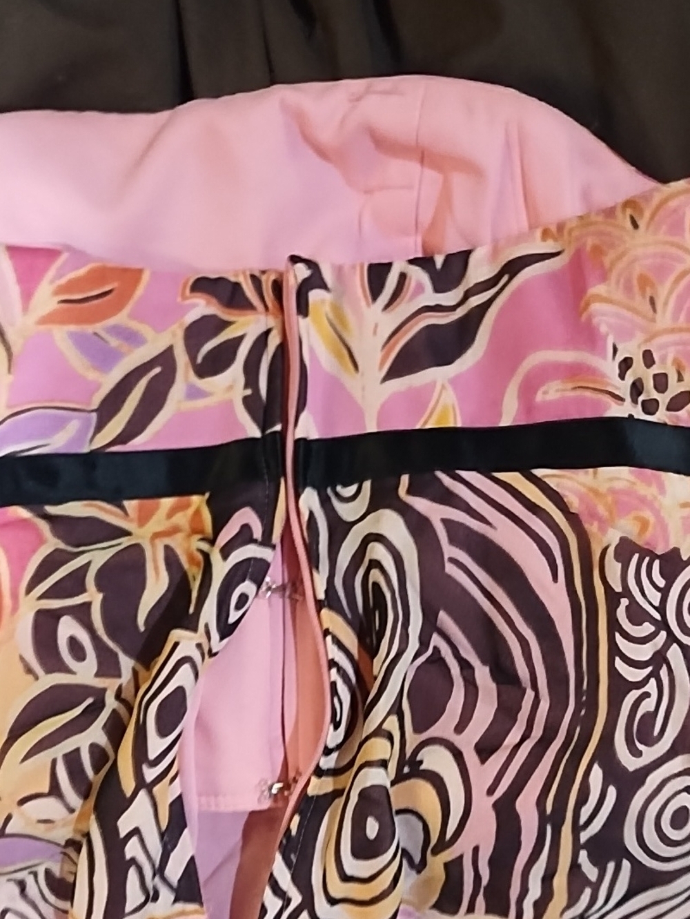 Kay Unger Pink Strapless Top - Picture 4 of 4